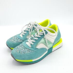 CafèNoir Cafè Noir DL642 blue green white women's size 6